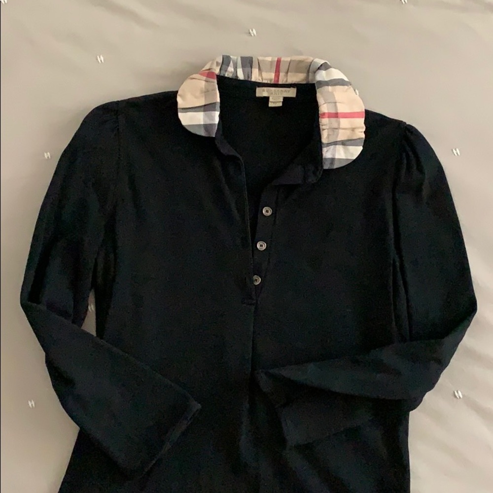 Burberry Brit 3/4 Sleeve Button-up